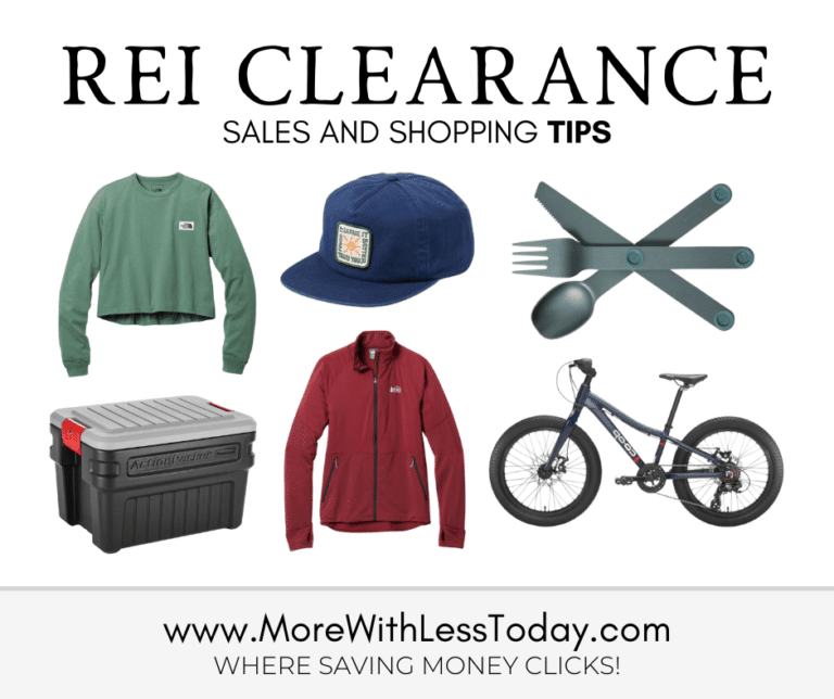 REI Clearance Sale and Tips When Shopping at REI
