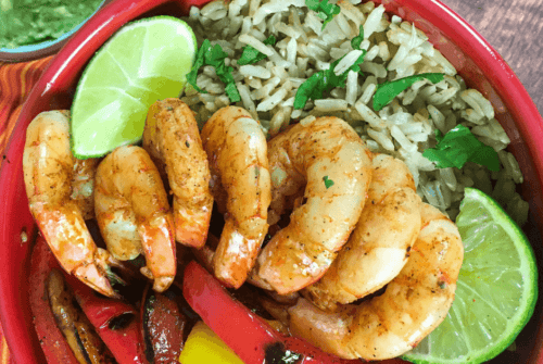 Shrimp Fajita Bowls