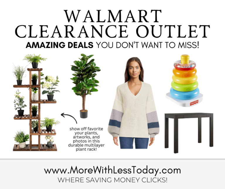 Walmart's Clearance Outlet Find Walmart Deep Discounts Here!