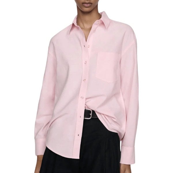 Cotton Button-Up Shirt