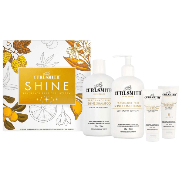 Curly Hair Styling Shine Set