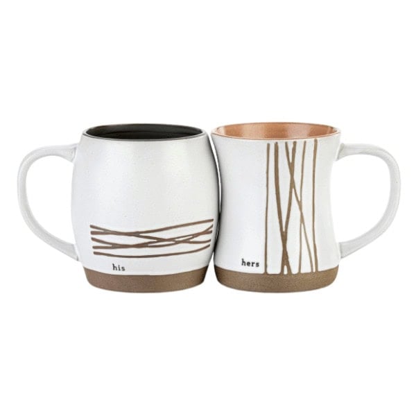His & Hers Hug Mugs