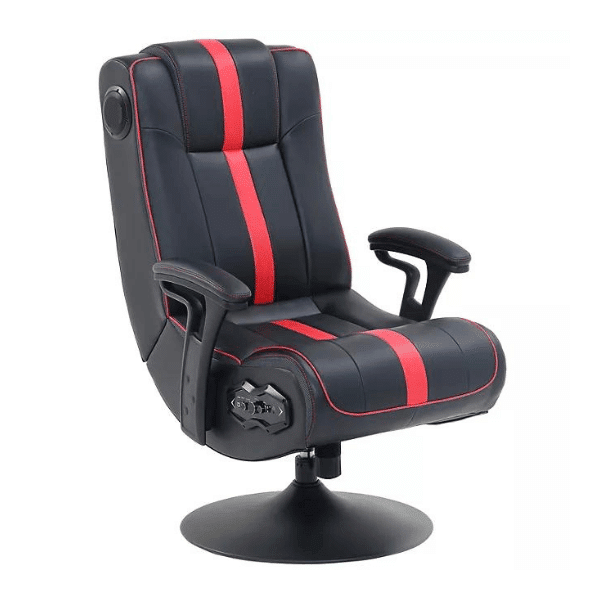 Pedestal Gaming Chair with Built-in Sound and Vibration