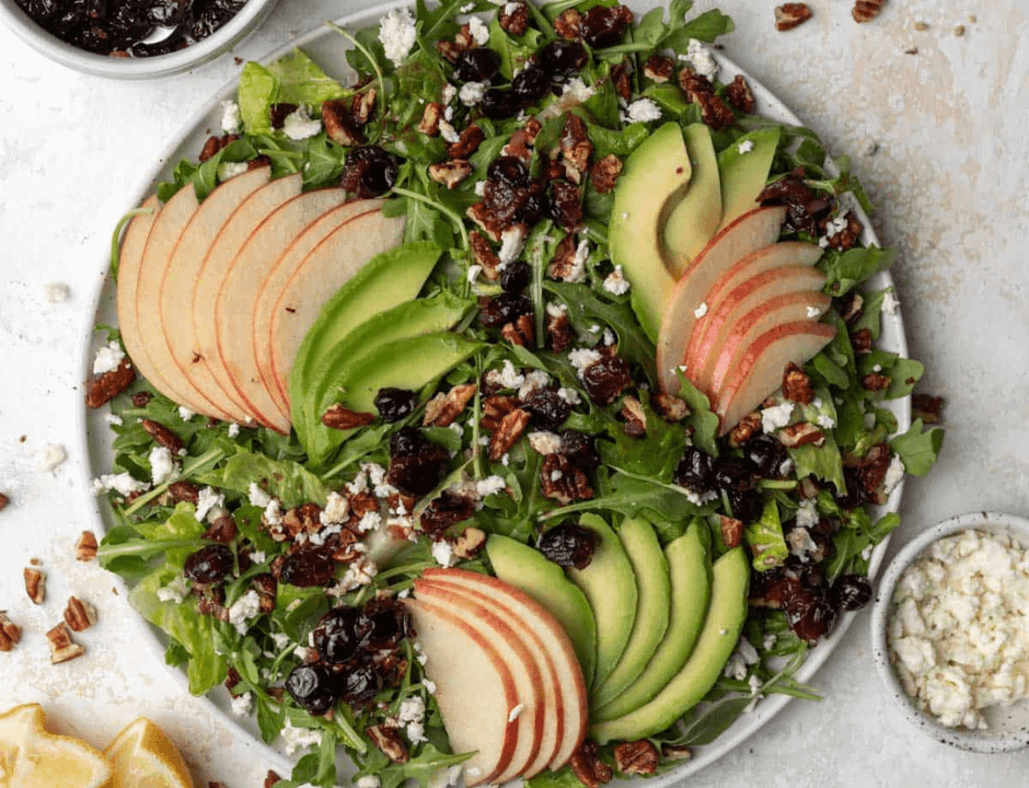 Apple, Avocado, and Arugula Salad