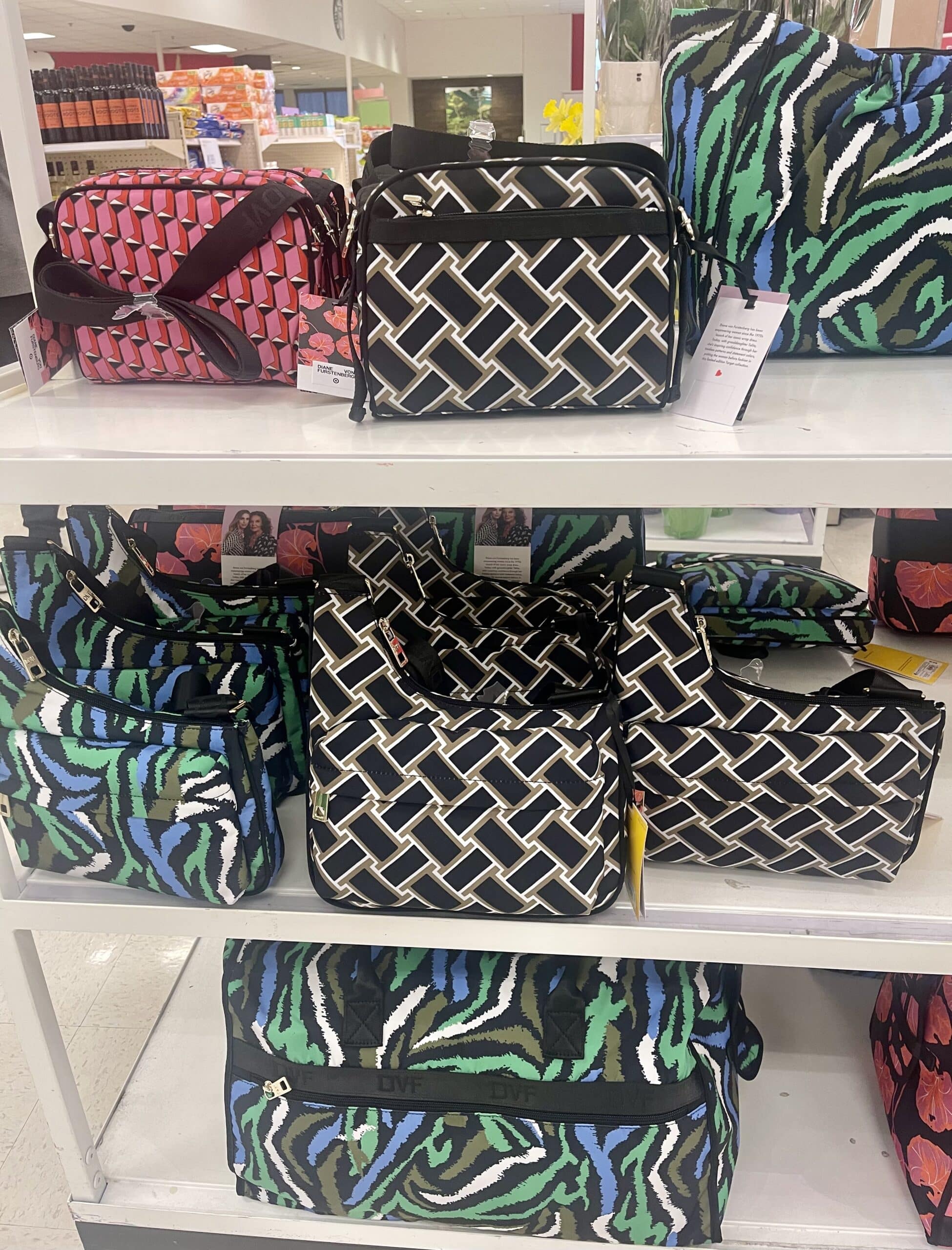 Diane von Furtenberg cell phone bag at Target