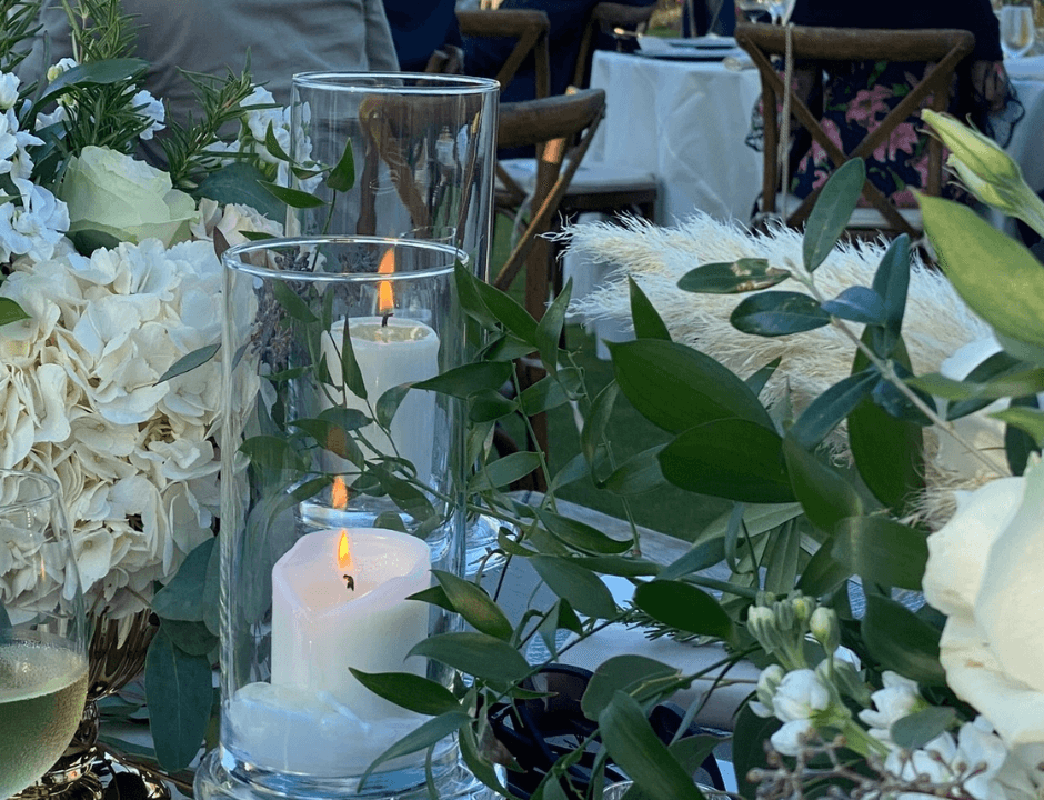 Wedding table setting