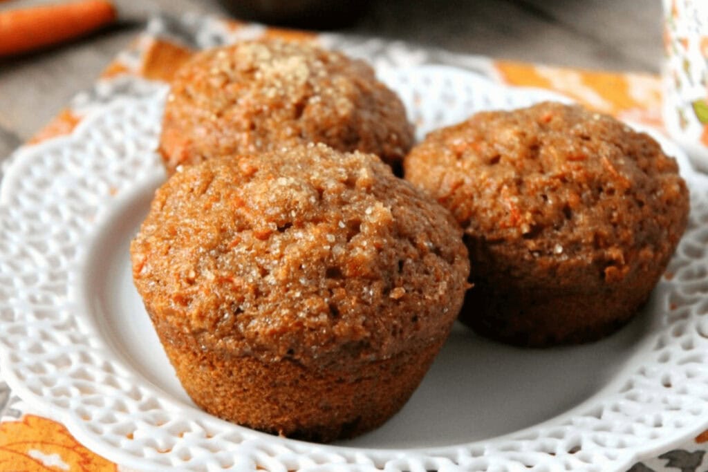 Whole Wheat Carrot Muffins