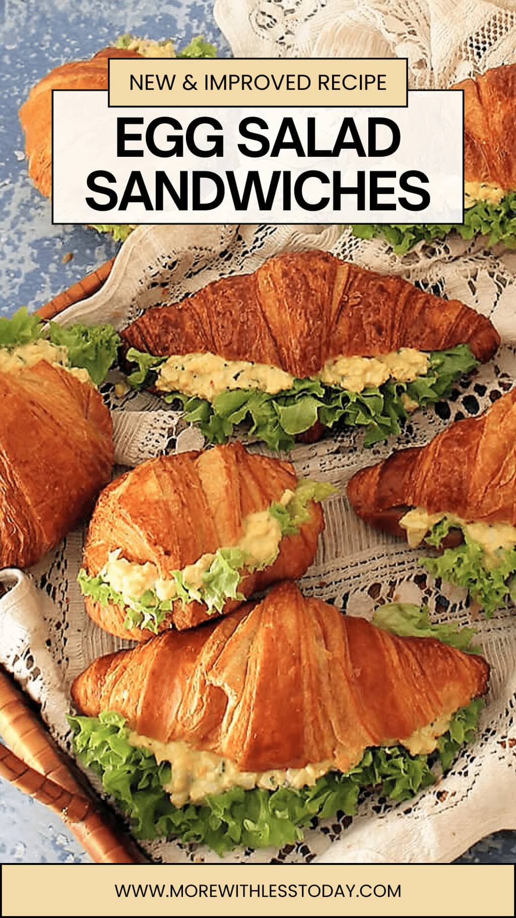 PIN for New and Improved Egg Salad Sandwiches recipe
