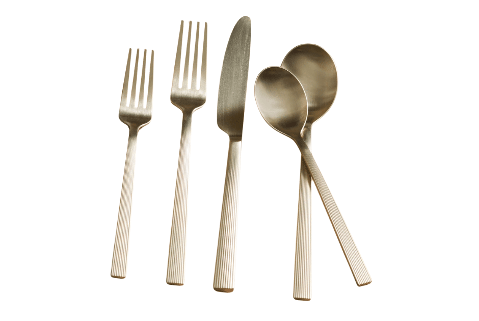 River Gold Flatware Set for a Budget-Friendly Home Refresh