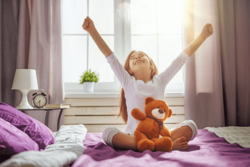 A child waking up - Affordable On-Trend Kids' Room Decor
