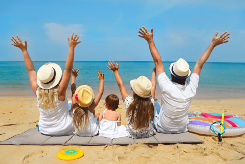 A family on vacation - Vacation Checklist Before You Go