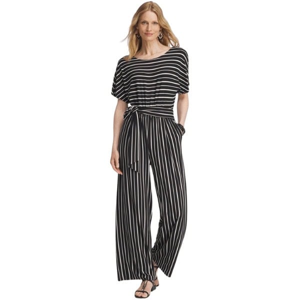 Dolman Stripe Jumpsuit - Chico's Clearance