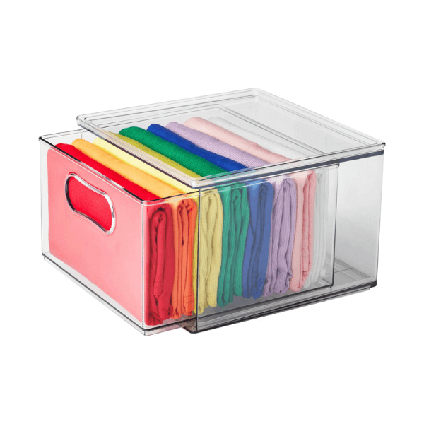 Everything Large Drawer Clear Plastic Storage Bin from The Home Edit