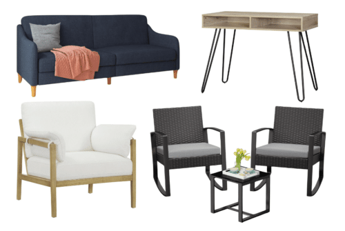 Furniture for Small Spaces - Budget-Friendly Finds from Walmart