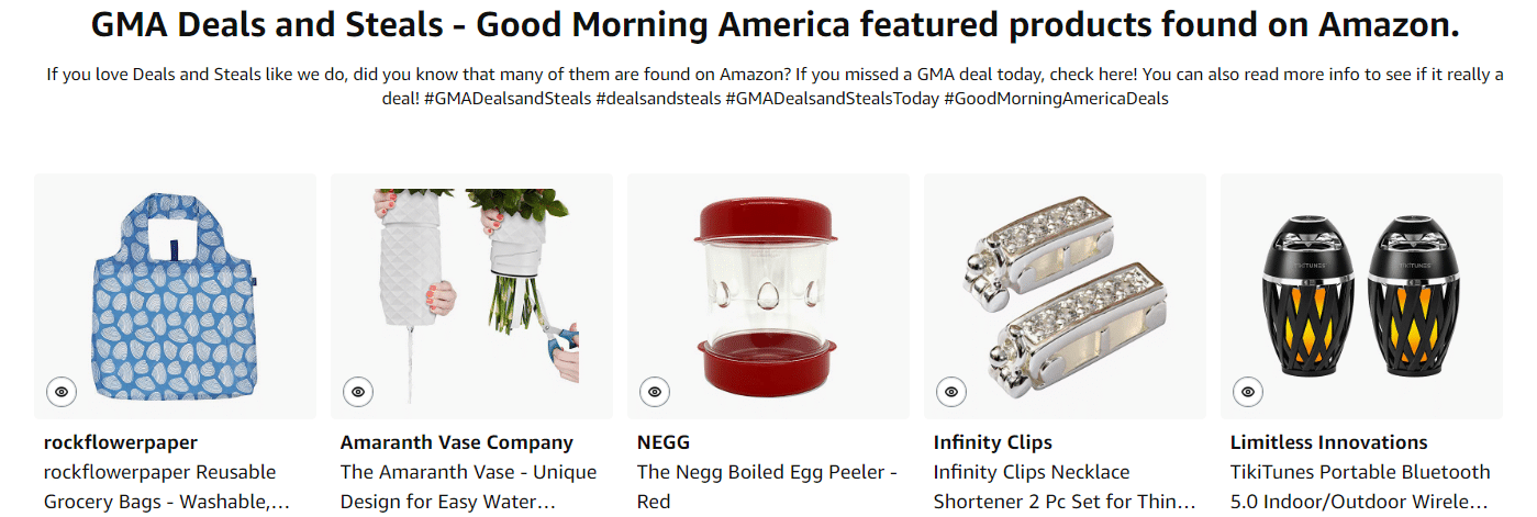 GMA Deals and Steals Today with Tory Johnson: Good Morning America Exclusive Deals