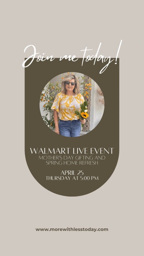 Lori Felix hosting a Walmart Live Event