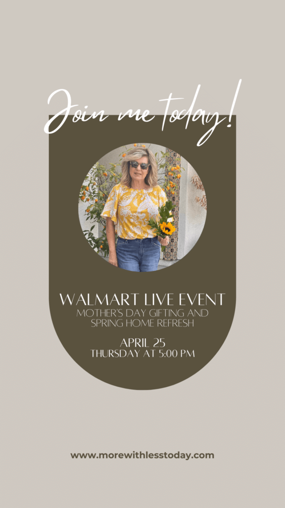 Lori Felix hosting a Walmart Live Event