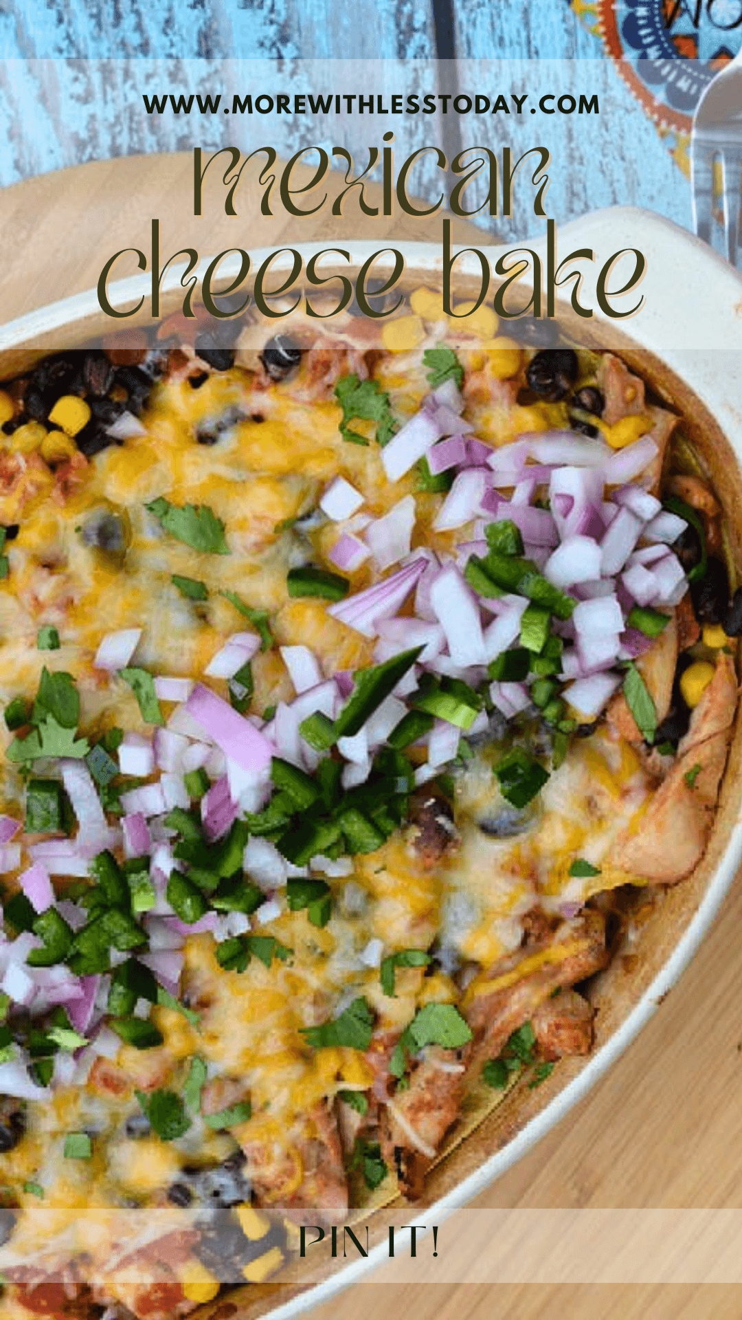Mexican Cheese Bake - PIN