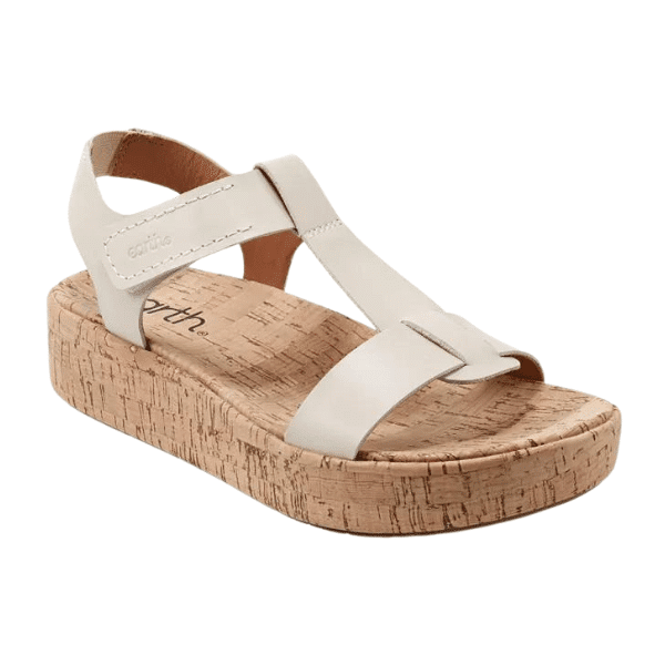 Shari T-Strap Platform Wedge Sandals