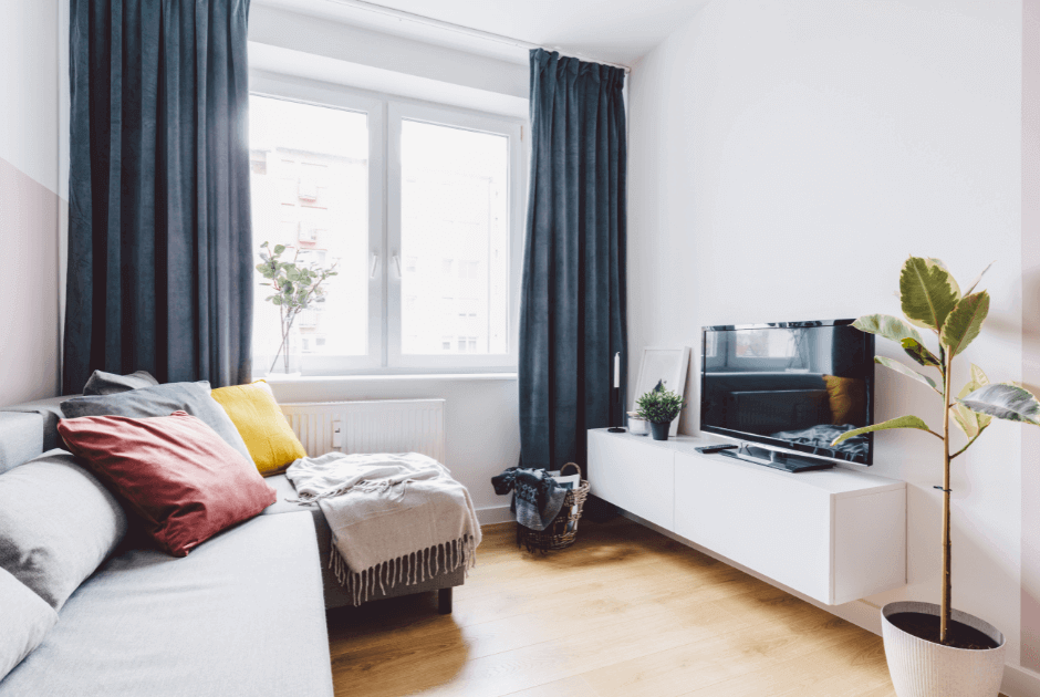 Small apartment space