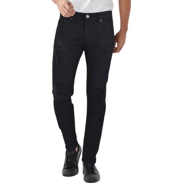 Stretch Moto Skinny Jeans
