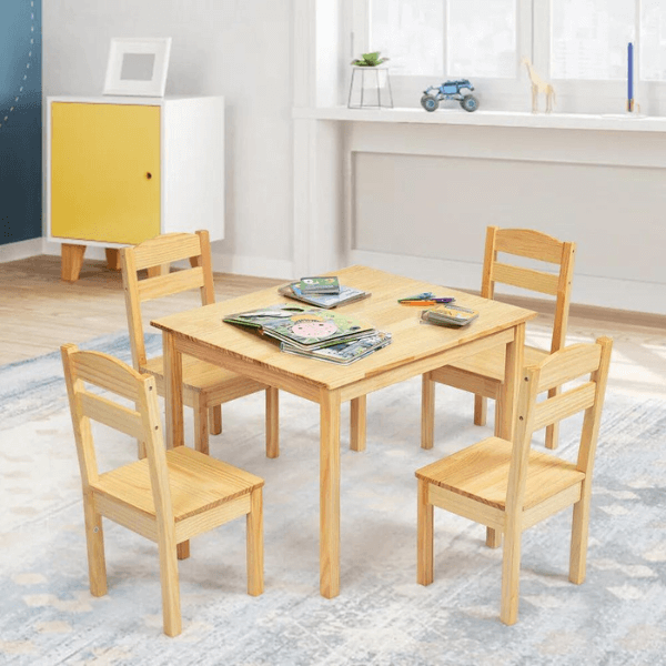 Tangkula Kids 5 Piece Table Chair Set at Target