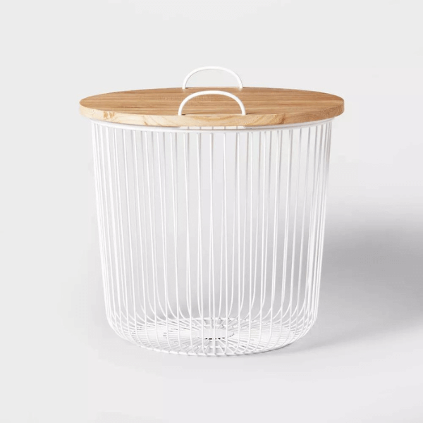 Wire Kids' Storage Floor Bin - Affordable On-Trend Kids' Room Decor