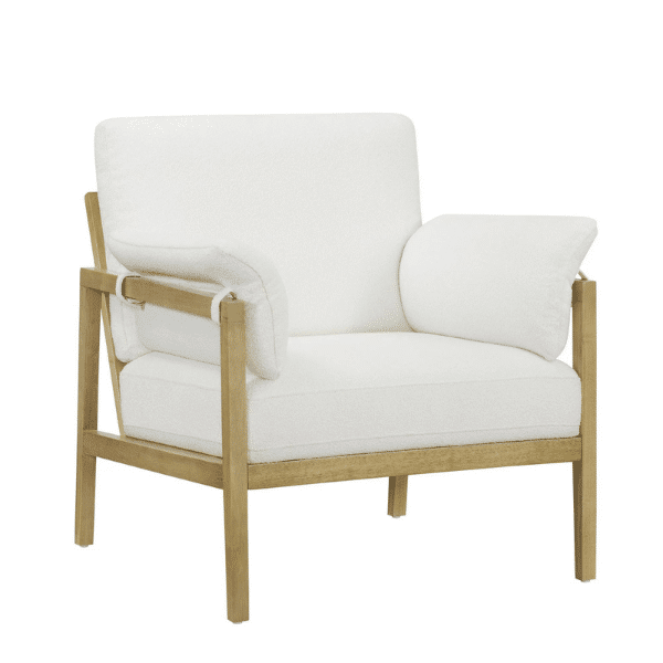 Wrap Me Up Accent Chair with Removable Cushions - Furniture for Small Spaces