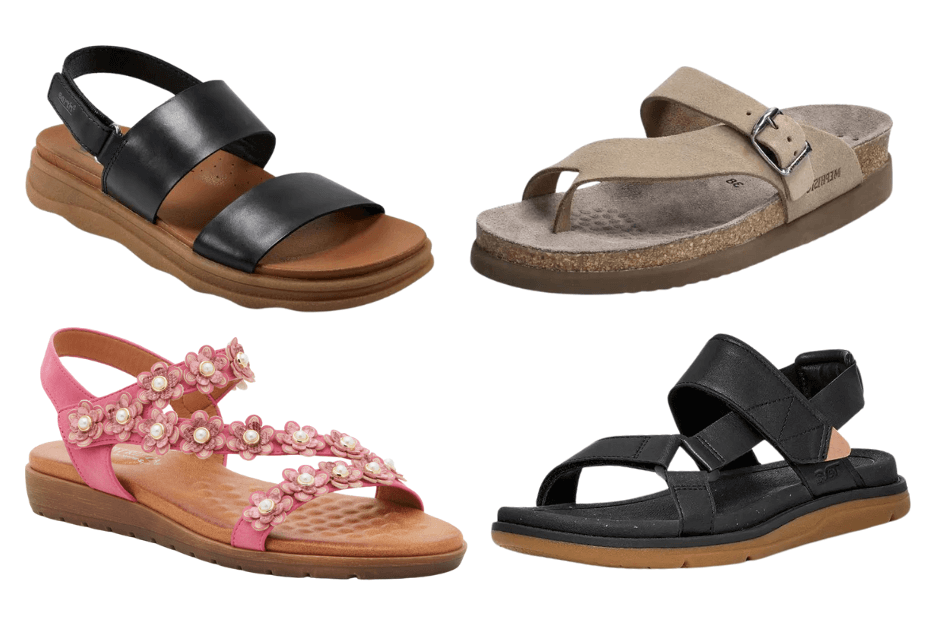 Comfy and Stylish Sandals for Women Over 50