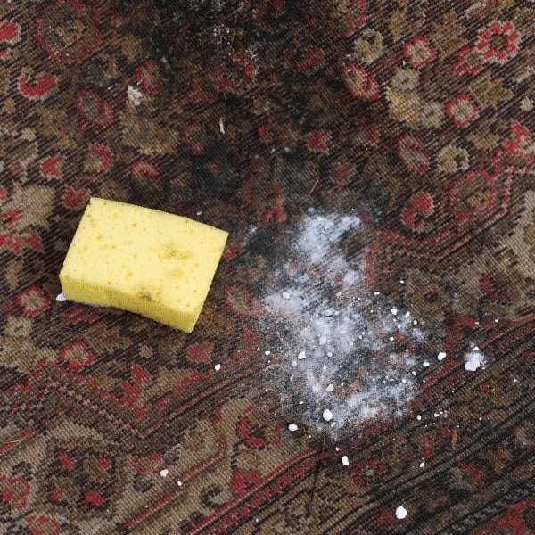 Cleaning a carpet - 10 Baking Soda Hacks