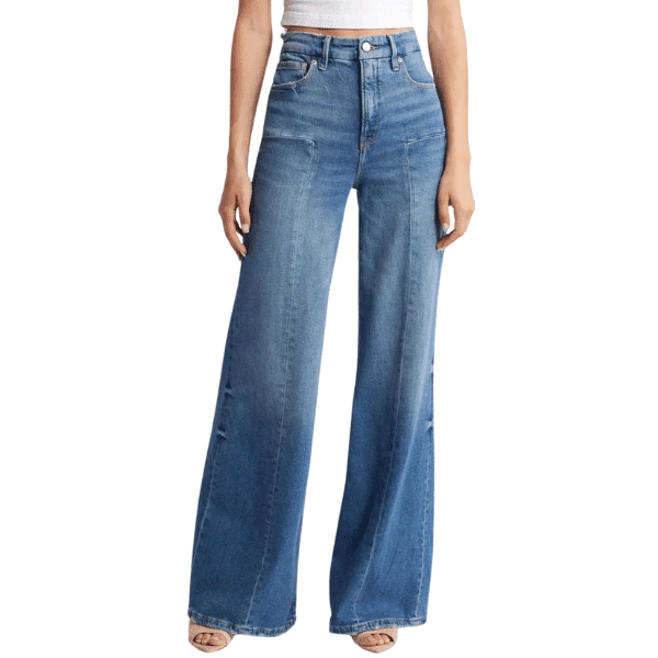 Good Waist Center Seam Palazzo Jeans