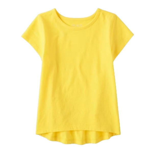 High Low Tee Shirt - aspen gold