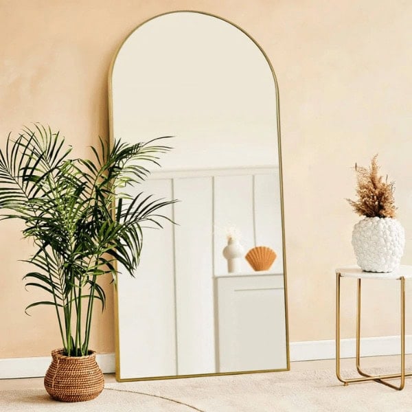 Spengler Metal Flat Floor Mirror