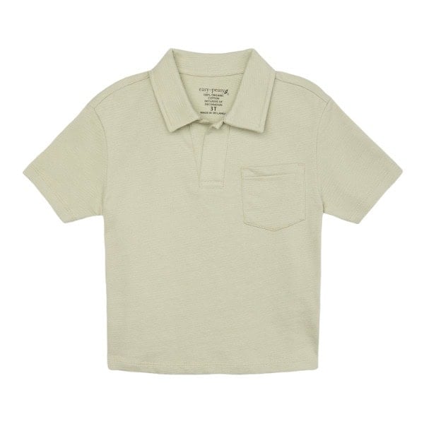 Toddler Boy Short Sleeve Jacquard Polo