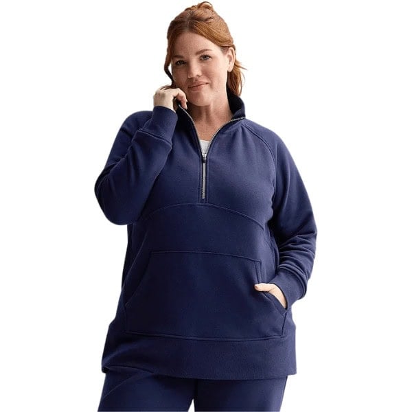 Ultrasoft Fleece Quarter-Zip Tunic