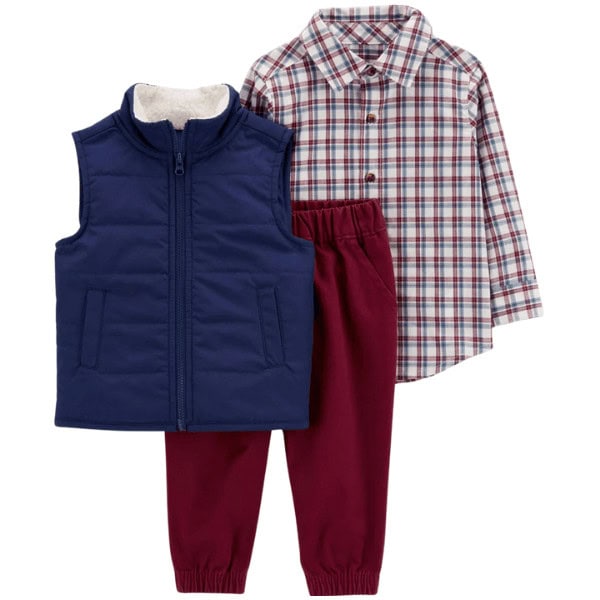 Carter's - Baby Boys' Vest Top & Bottom Set