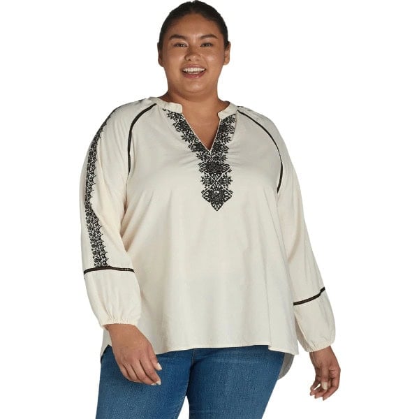 Embroidered Blouse - Pioneer Woman Clothing
