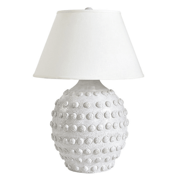 Greer Textured Table Lamp - Modern and Classic Coastal Bedroom