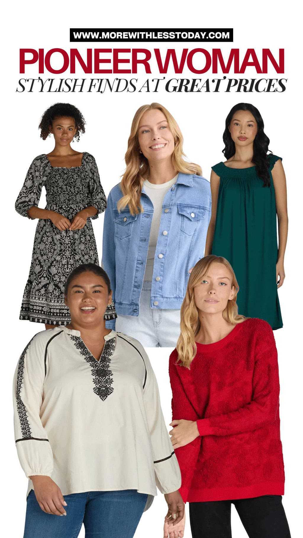 New items from Pioneer Woman Clothing - PIN
