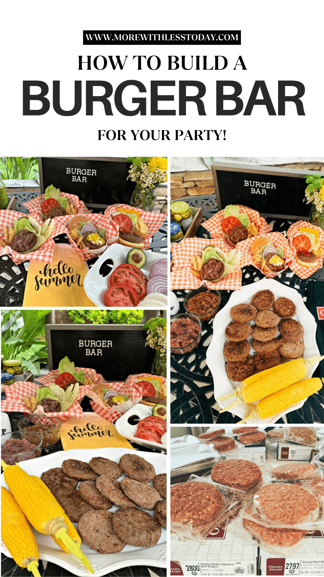 PIN for How To Build A Burger Bar