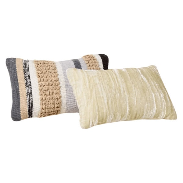 Woven Striped Oblong Decorative Pillows - Target Clearance