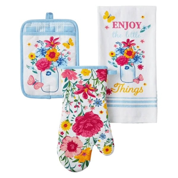 Flowering Frontier Kitchen Towel - The Pioneer Woman Clearance, Rollbacks and Markdowns
