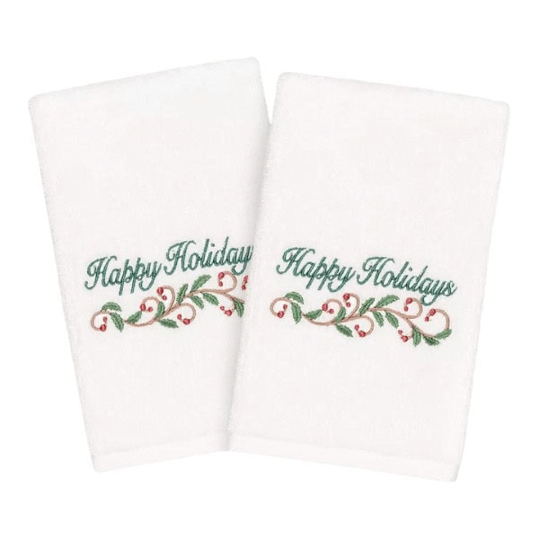 Happy Holidays Hand Towel Set - Tips to Get Your Home Holiday-Ready