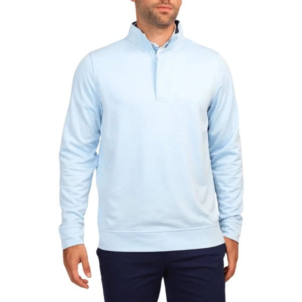 Luxe Performance Golf Fleece Quarter-Zip Pullover
