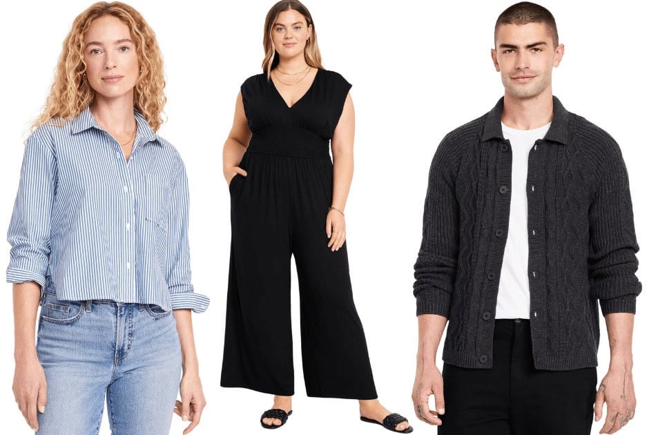 New deals from Old Navy Outlet and Old Navy Clearance