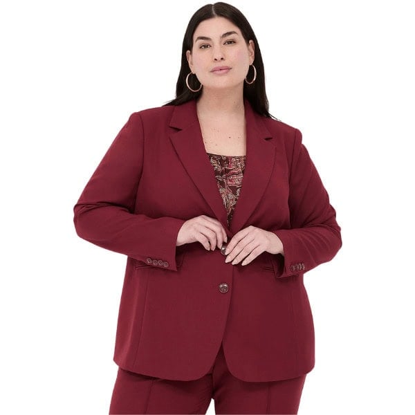 Perfect Drape Two-Button Blazer
