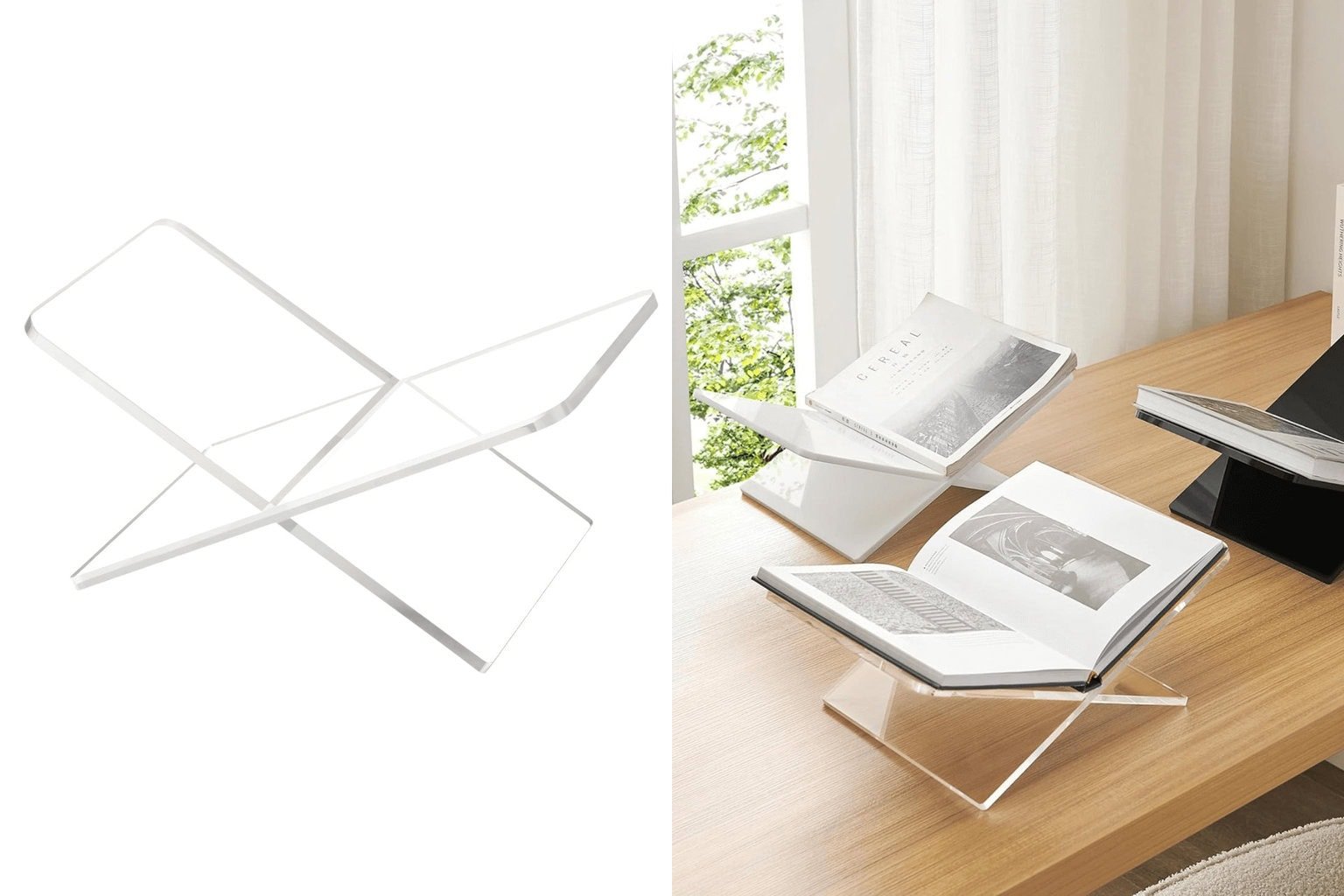 Acrylic Book Stand - 10 Unique Gifts for Book Lovers