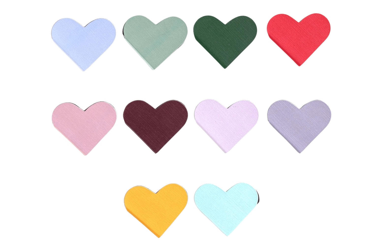 Cute Heart Magnetic Bookmarks