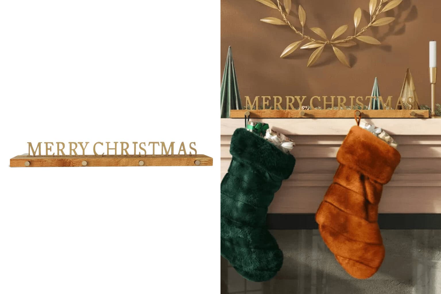 8 Stylish and Affordable Christmas Stocking Holders at Target