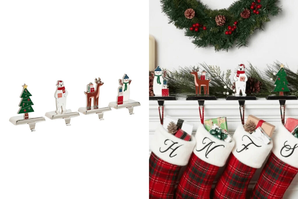 8 Stylish and Affordable Christmas Stocking Holders at Target - More ...